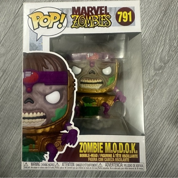 Funko Pop Marvel Zombies #791 MODOK NEW Horror Collectible Exclusive Halloween - Picture 1 of 1